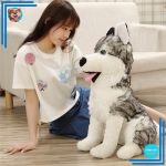 Peluche loup tout mignon