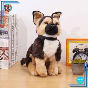 Peluche Malinois Assis