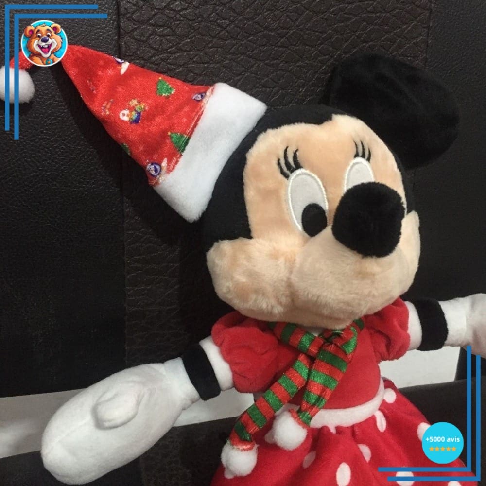 Sweat à Capuche Minnie Mouse Too Sweet Noël - Produit Officiel Disney