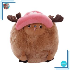 Peluche Tony Tony Chopper One Piece en boule Rose