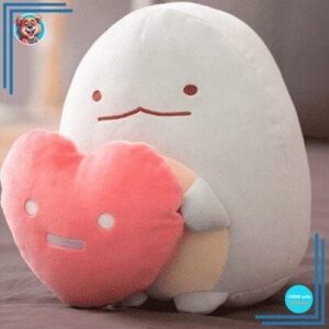 Peluche dinosaure cœur