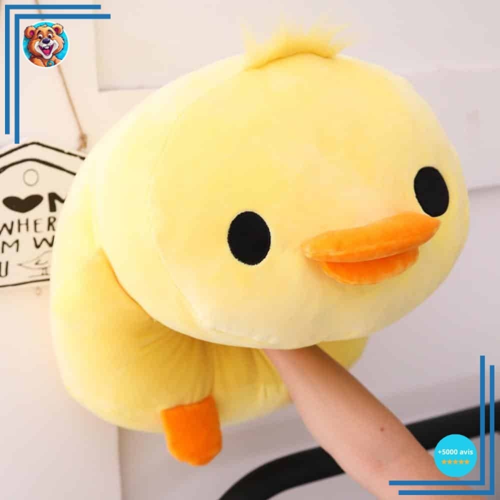 Shownicer Oreiller En Peluche Canard, Animaux En Peluche, Kawaii Banane Canard Peluche Géante, Jouet Doux Animal