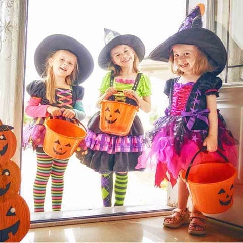 Les enfants adorent halloween, ils apprécient les déguisements