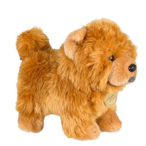 Un chien chow chow de a boutique peluche véritable cadeau pour les enfants